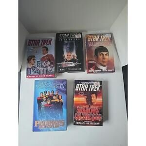 1st Edition Star Trek Book Lot